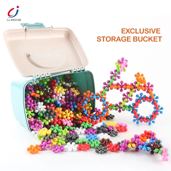 Wholesale Plum Blossom Building Blocks, 3D Snowflake - Building Blocks Toys China