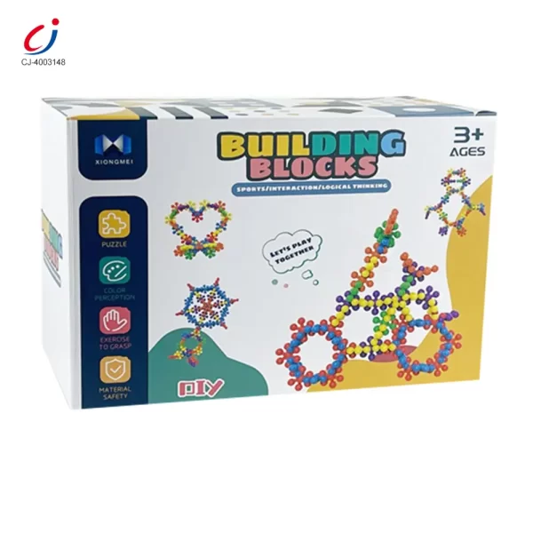 Wholesale Plum Blossom Building Blocks, 3D Snowflake - Building Blocks Toys China