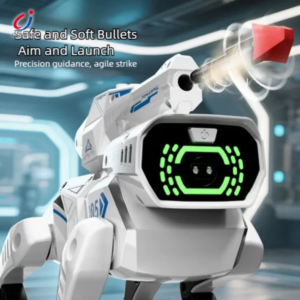 Wholesale AI Bionic Mechanical Dog Toy with Voice & Dance - Chinese Robot Toy Supplier