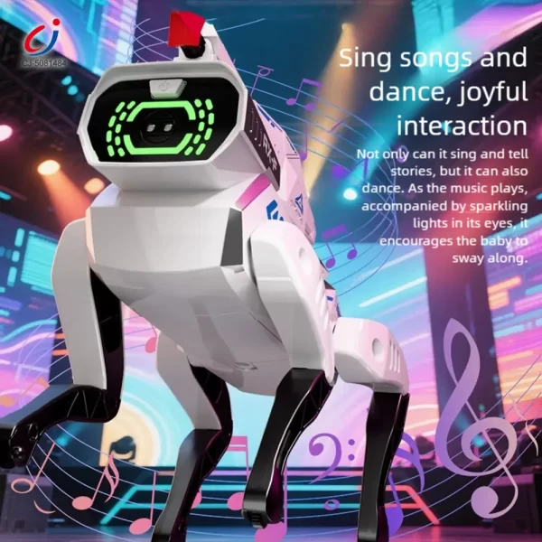 Wholesale AI Bionic Mechanical Dog Toy with Voice & Dance - Chinese Robot Toy Supplier