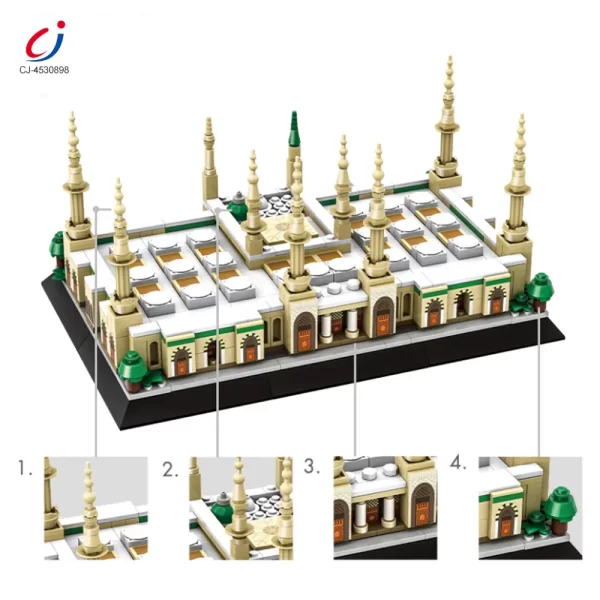 Wholesale Madinah Building Block Set For Cultural Learning - Building Blocks Toy Manufacturer