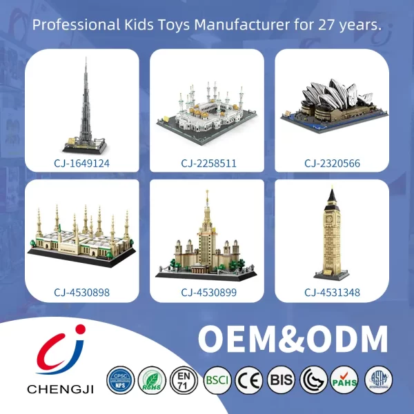 Wholesale Madinah Building Block Set For Cultural Learning - Building Blocks Toy Manufacturer