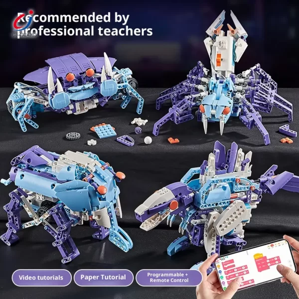 Wholesale Electric STEM Programmable Building Kit Toy - Educational Toy, RC Robot Toy Supplier