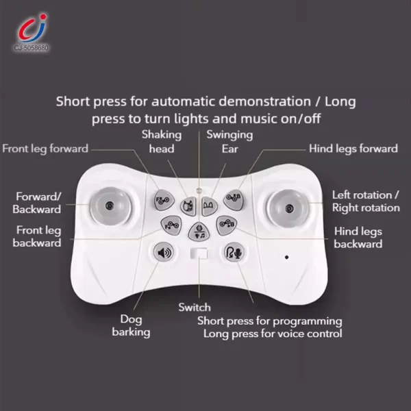 Wholesale 8-Wheeled Robot Dog with Voice & Stunt Features - Bulk Toy Robots Supply