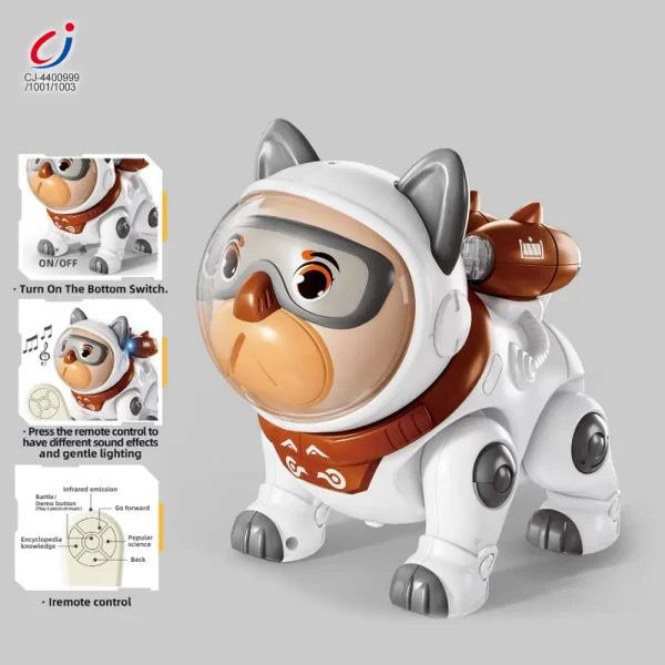 Wholesale Cute Mechanical Dog Toy with Remote & Lights - Chinese Toy Robots