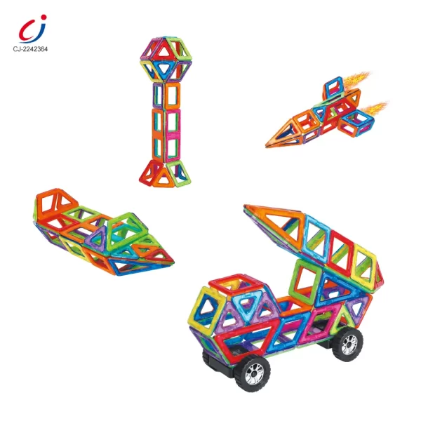 Wholesale Magnetic Tile Building Blocks, 50 Pcs - Educational Toy