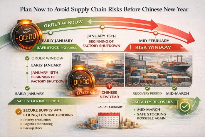 Strategic Sourcing Timeline for Chinese New Year Factory Shutdowns