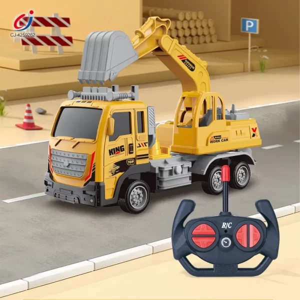 Wholesale RC Engineering Excavator Toy With Multi-Joint Arm Control - RC Toys Factory