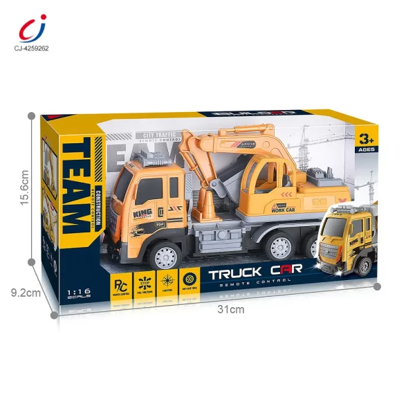 Wholesale RC Engineering Excavator Toy With Multi-Joint Arm Control - RC Toys Factory