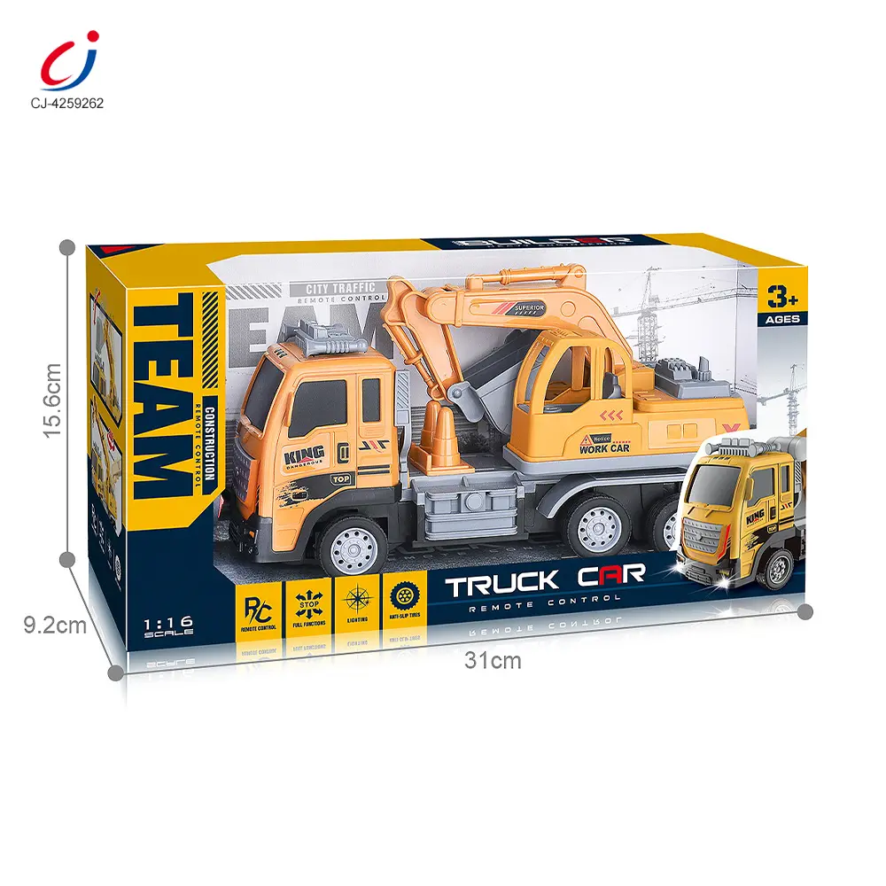 Wholesale RC Engineering Excavator Toy With Multi-Joint Arm Control - RC Toys Factory - 画像 (6)