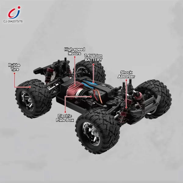 Wholesale 1/18 RC Monster Truck Toy, Shock Absorption System - RC Truck Toy Supplier