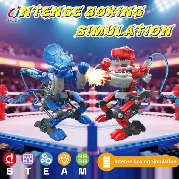 Wholesale DIY Hydraulic Boxing Robot Toy -  Kids' Toy Factory