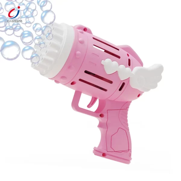 Wholesale Bubble Blower Gun, Dual Battery Drive -Fun Summer Toy Supply