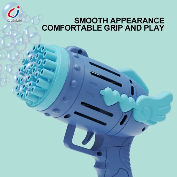 Wholesale Bubble Blower Gun, Dual Battery Drive -Fun Summer Toy Supply