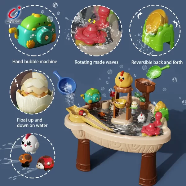 features of the wholesale water play table