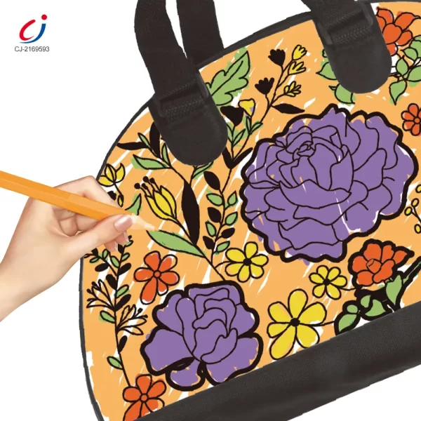 coloring the handbag