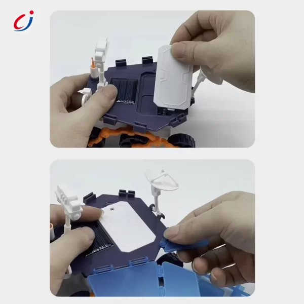 assembly a solar mars rover toy