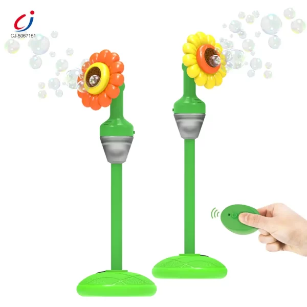 wholesale sunflower bubble machine toy
