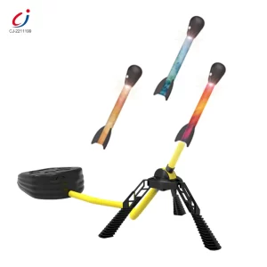 soaring rocket toy with pedal