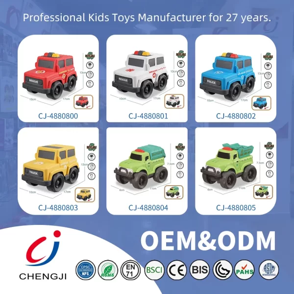 wholesale Cartoon Fire Truck (14)