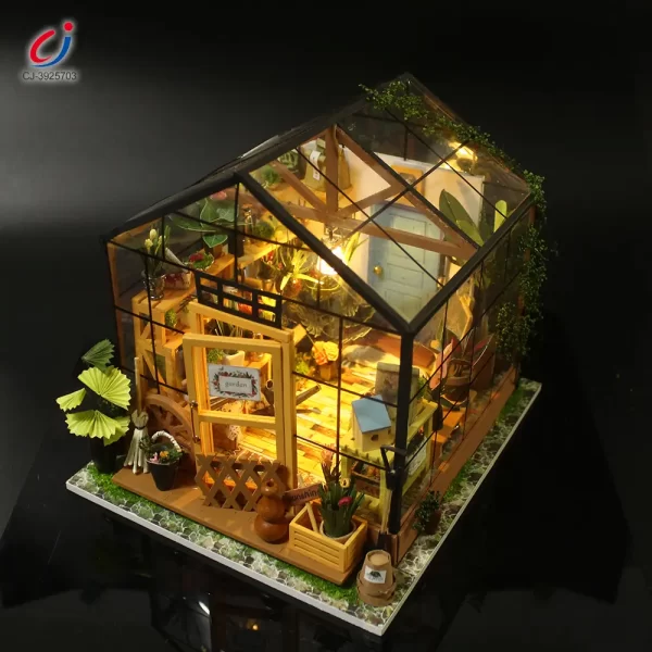 Wholesale DIY Miniature Set, Flower House Miniature - Educational Children's Toys Supply