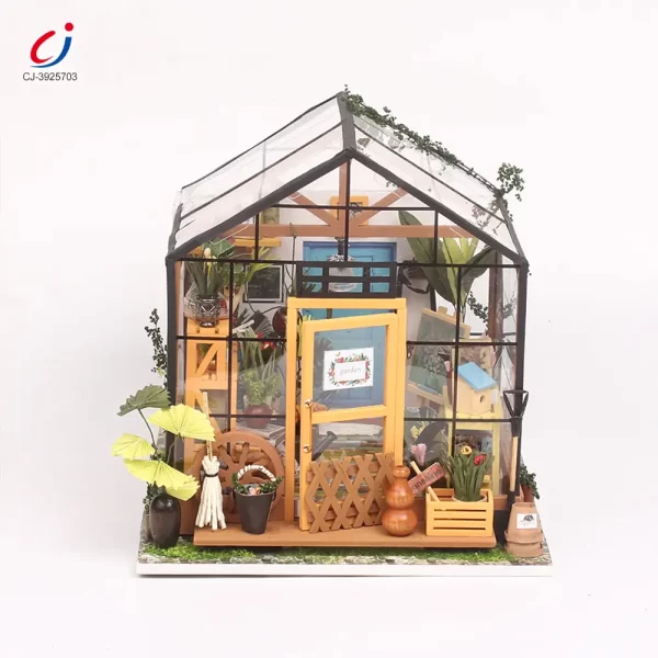 Wholesale DIY Miniature Set, Flower House Miniature - Educational Children's Toys Supply