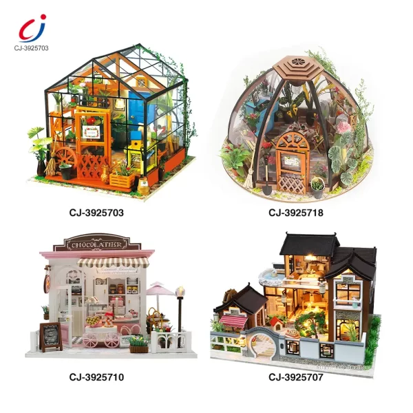 Wholesale DIY Miniature Set, Flower House Miniature - Educational Children's Toys Supply