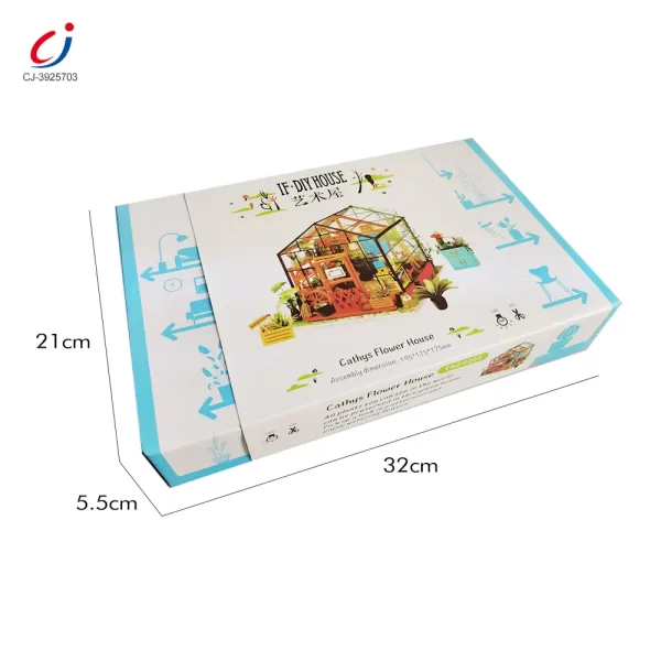 Wholesale DIY Miniature Set, Flower House Miniature - Educational Children's Toys Supply