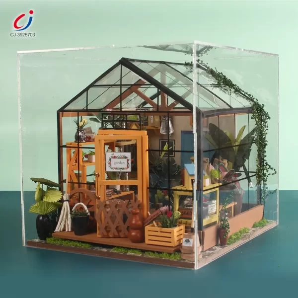 Wholesale DIY Miniature Set, Flower House Miniature - Educational Children's Toys Supply