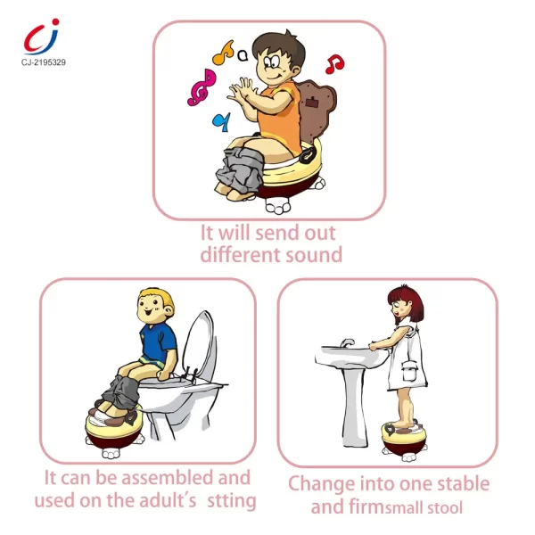 Wholesale Toy Land Multipurpose Music Toilet Seat - Baby Toy Wholesale