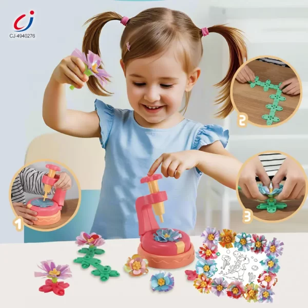 wholesale fabric flower bouquets toy 3