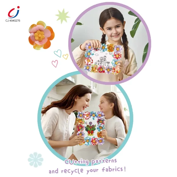 wholesale fabric flower bouquets toy 5