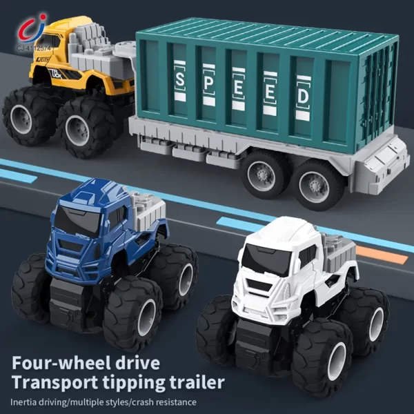 Wholesale Engineering Truck Toy, Push-and-Go -Educational Children's Toys Supply