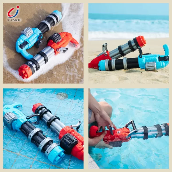 Wholesale Electric Gatling Water Gun - Gun Toy, Summer Toy