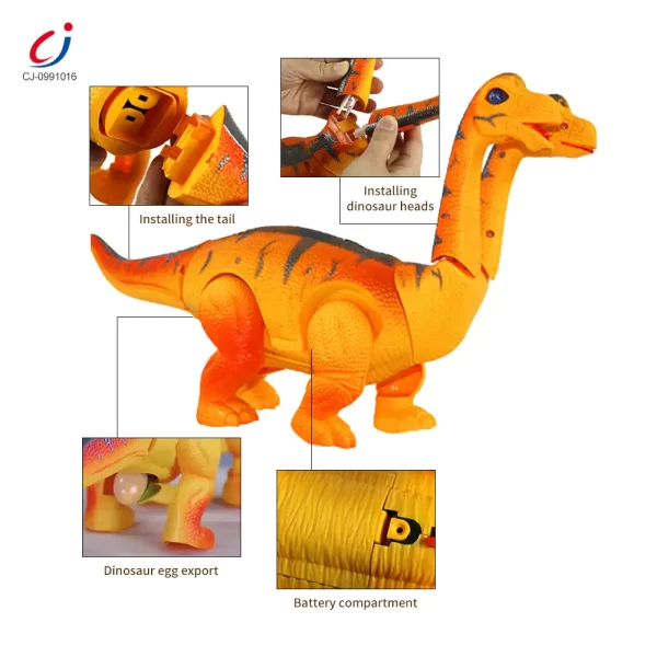 wholesale two-head dinosaur toy 4