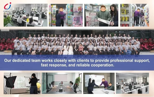 Chengji's dedicated team