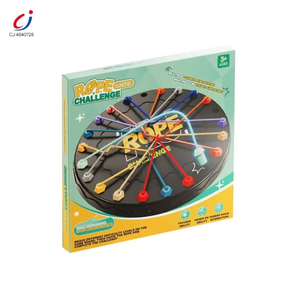 Wholesale Rope Challenge Game Board, Logic Puzzle Board Game - China Toy Manufacturer Supply