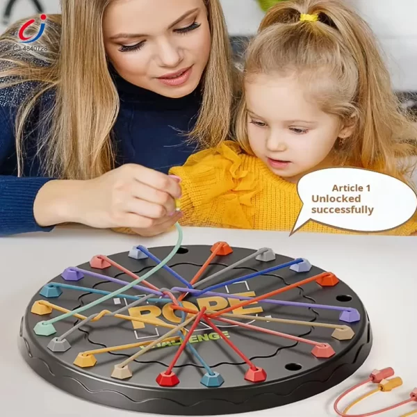 Wholesale Rope Challenge Game Board, Logic Puzzle Board Game - China Toy Manufacturer Supply