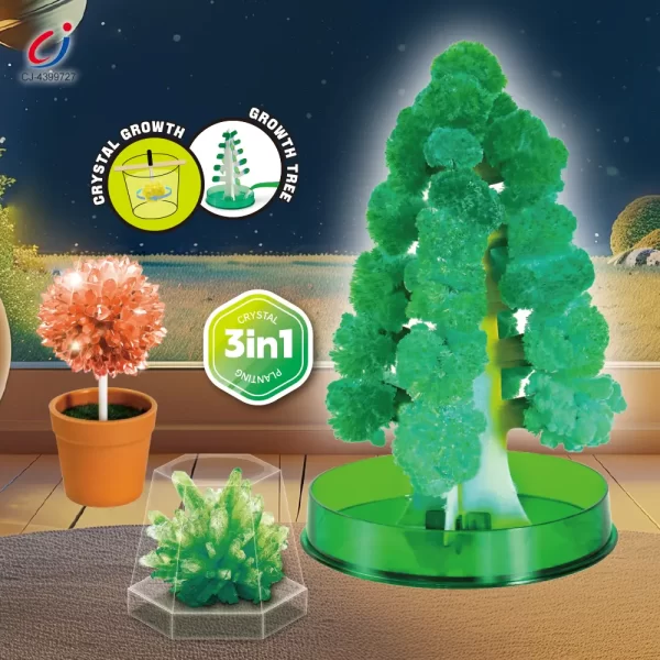 Wholesale Mini Magic Christmas Tree, Crystal Experiment Kit Toy - Educational Toy Manufacturer Supply