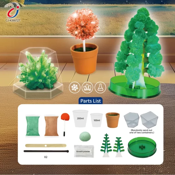 Wholesale Mini Magic Christmas Tree, Crystal Experiment Kit Toy - Educational Toy Manufacturer Supply