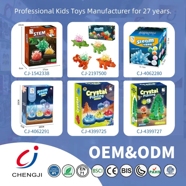 Wholesale Mini Magic Christmas Tree, Crystal Experiment Kit Toy - Educational Toy Manufacturer Supply