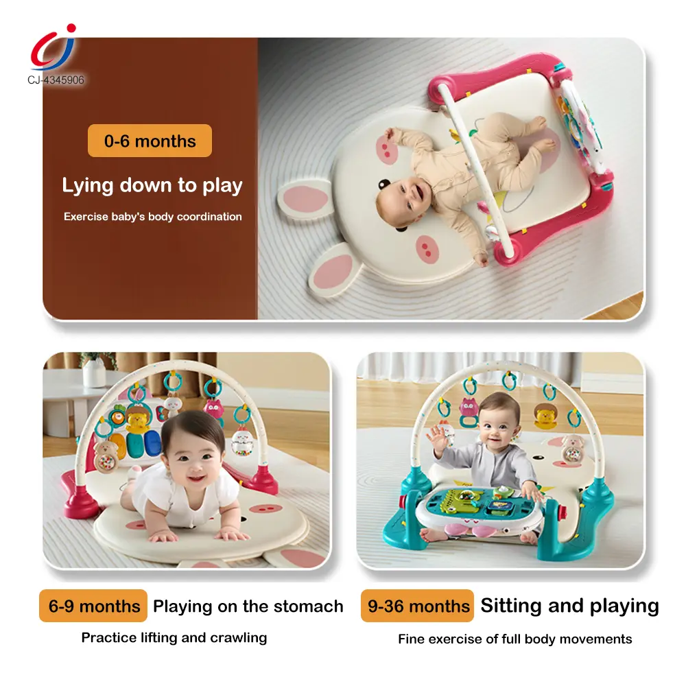 Wholesale Baby Pedal Piano Play Mat, Rabbit Mat -Baby Toys Bulk Supply - الصورة 4