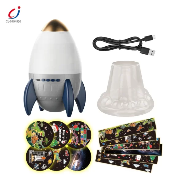 wholesale Rocket projection night light (4)