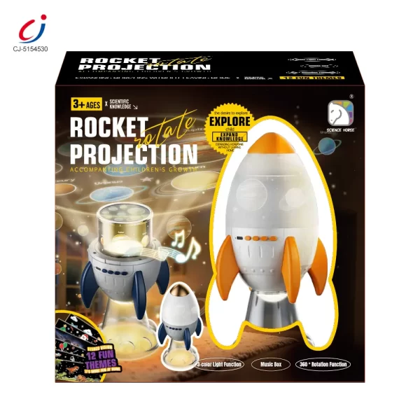 wholesale Rocket projection night light (6)
