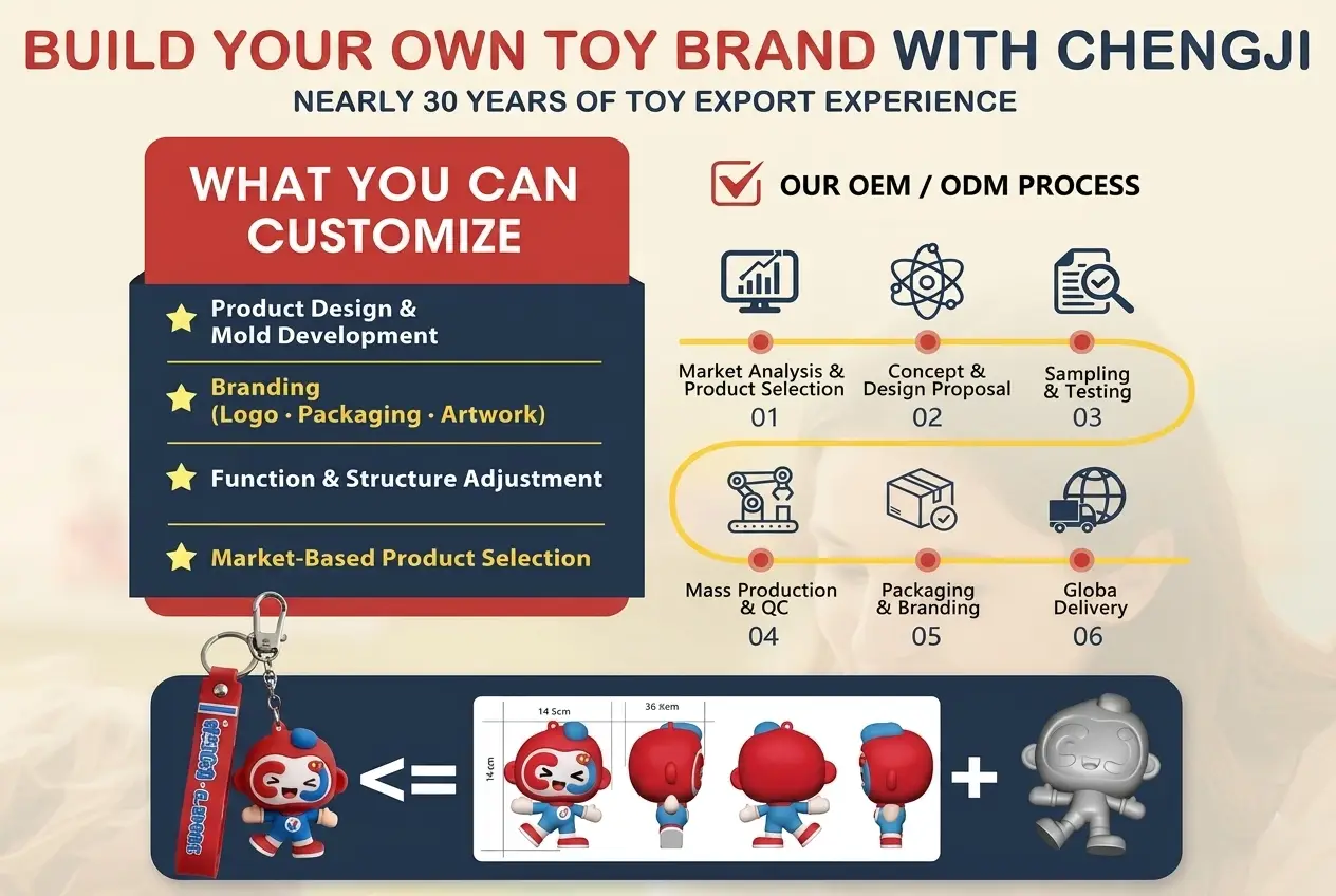 build your toy brand with Chengji