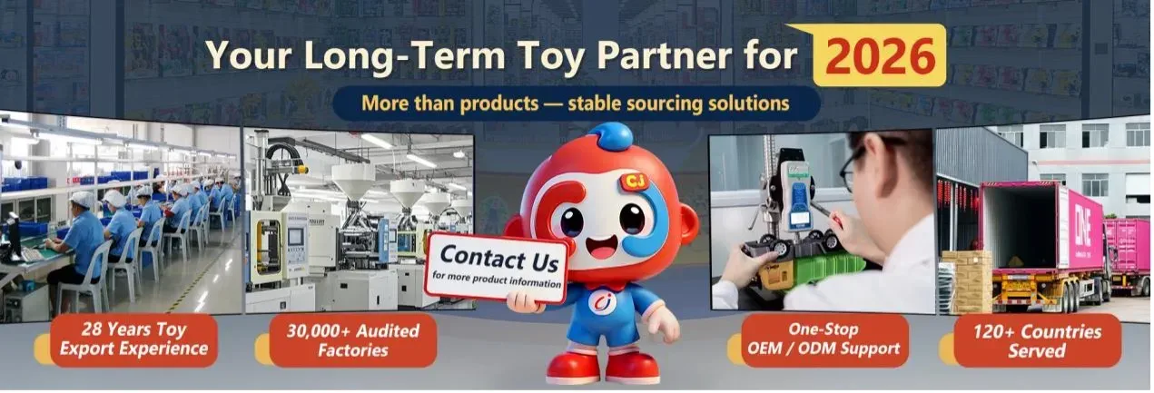 long-term toy sourcing partner 2026 - Chengji