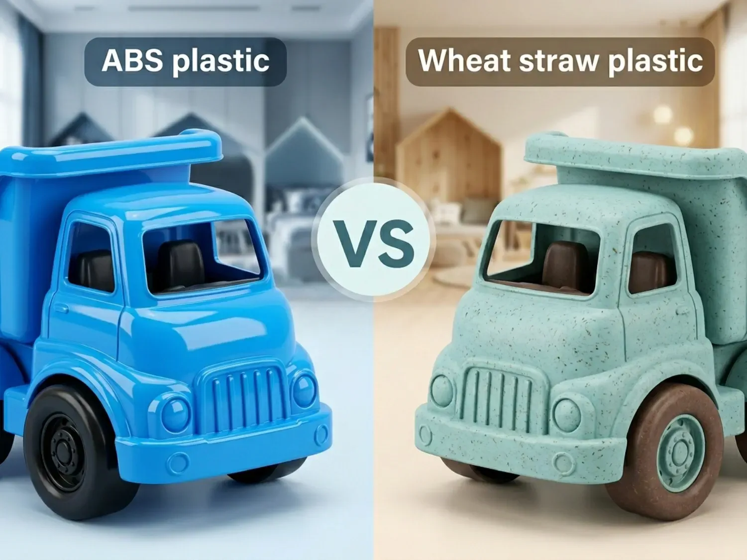wheat straw plastic vs abs plastic cost analysis for toy brand