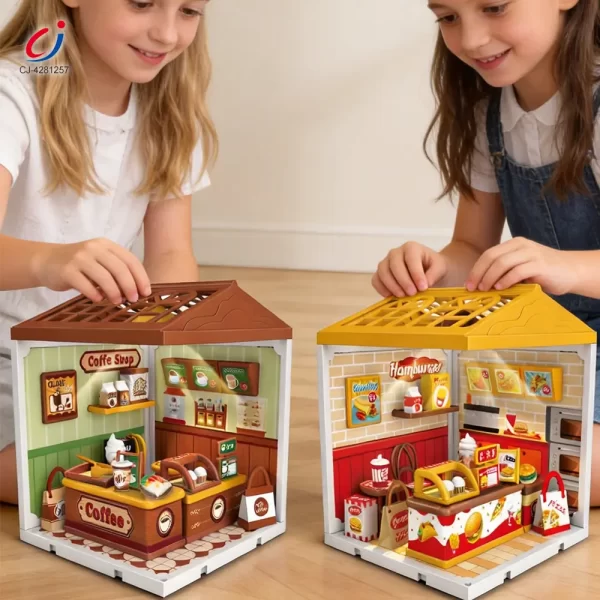 Wholesale DIY Micro Scene Store Kit, DIY Mini House - Educational Toys For Kids