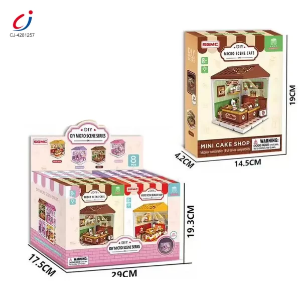 Wholesale DIY Micro Scene Store Kit, DIY Mini House - Educational Toys For Kids