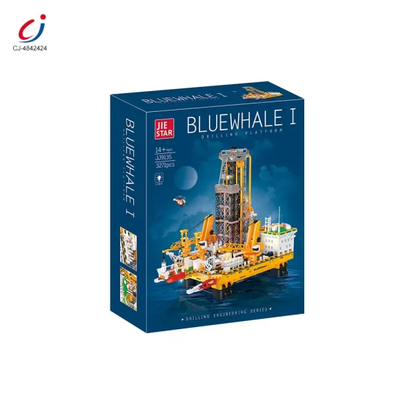 wholesale drillig platform building kit - blue whale 1 - 6